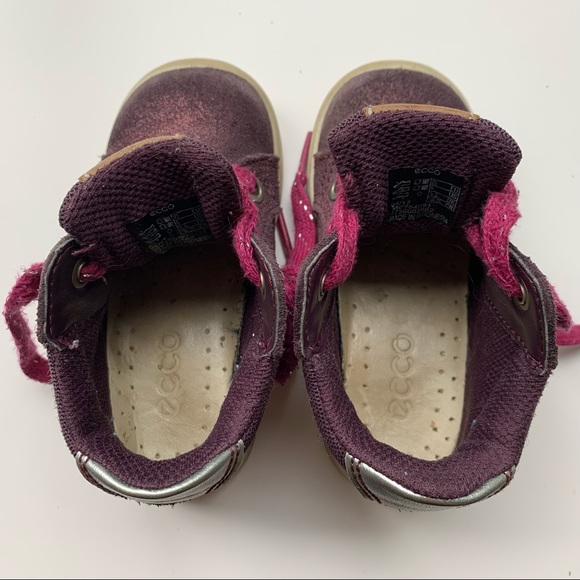 ECCO Toddler girl purple shoes size 6 - Picture 7 of 7